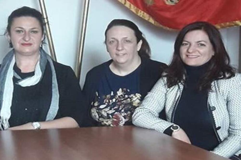 Deretić, Danilović i Fatić, Foto: OŠ “Radoje Čizmović”