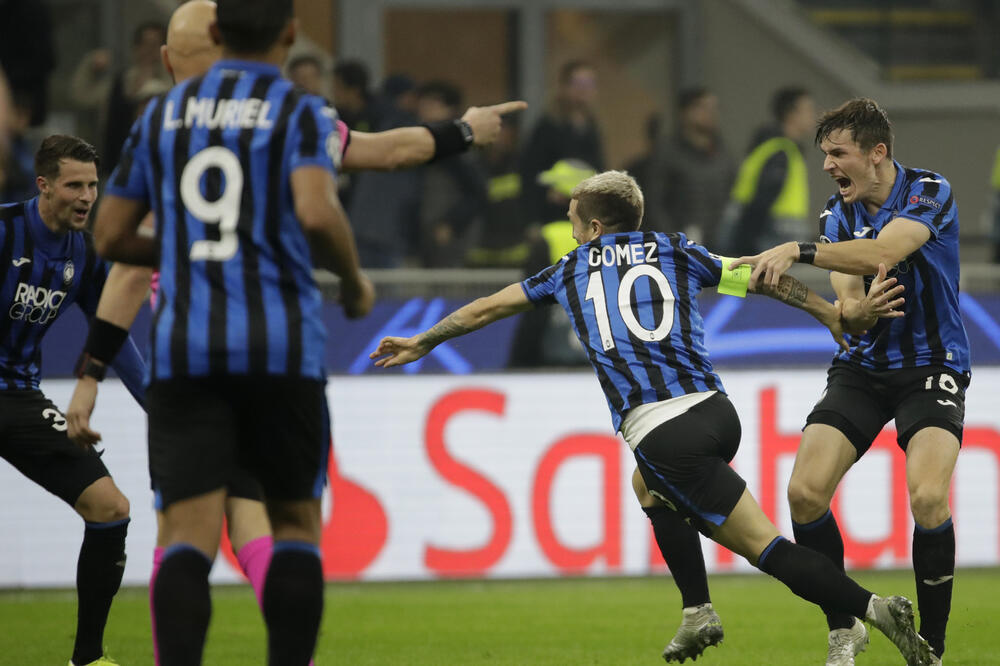 Fudbaleri Atalante, Foto: AP