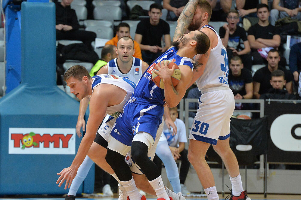 Džastin Kobs na večerašnjoj utakmici, Foto: Zvonko Kučelin