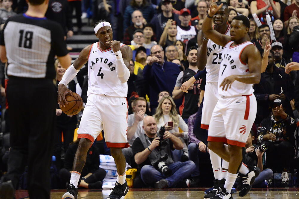 Košarkaši Toronta, Foto: AP