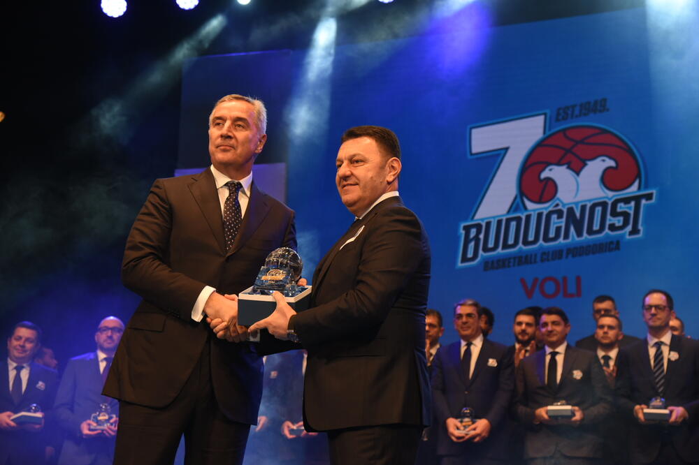 Milo Đukanović i Dragan Bokan, Foto: Savo Prelević