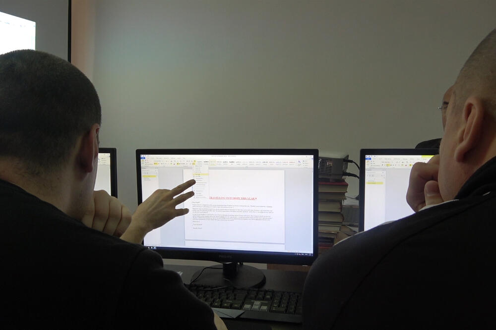 Detalj sa obuke zatvorenika, Foto: Privatna arhiva