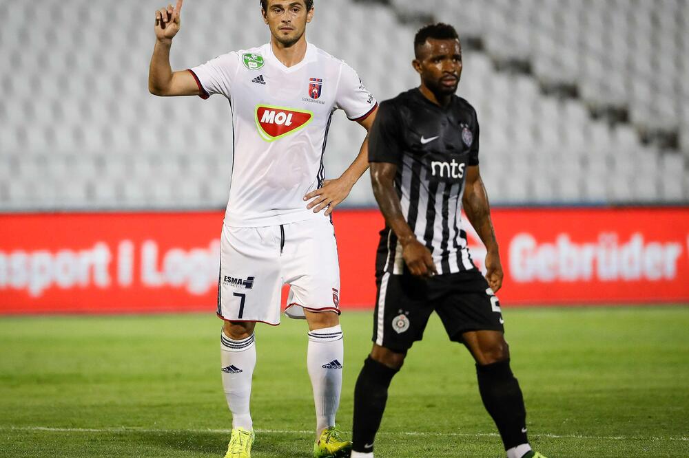 Danko Lazović iz perioda kada je igrao za mađarski Videoton, Foto: Hotsport.rs