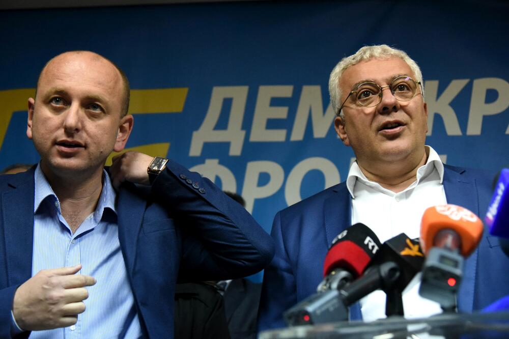 Milan Knežević i Andrija Mandić, Foto: Boris Pejović