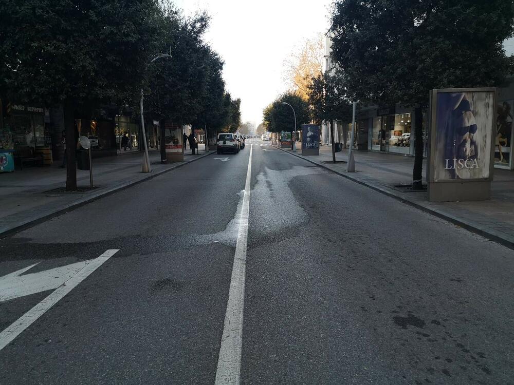 Policija na ulicama Podgorice