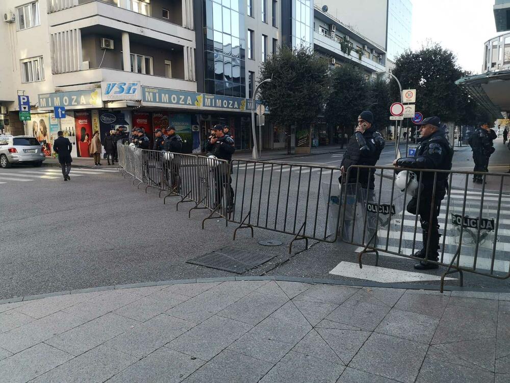 Policija na ulicama Podgorice