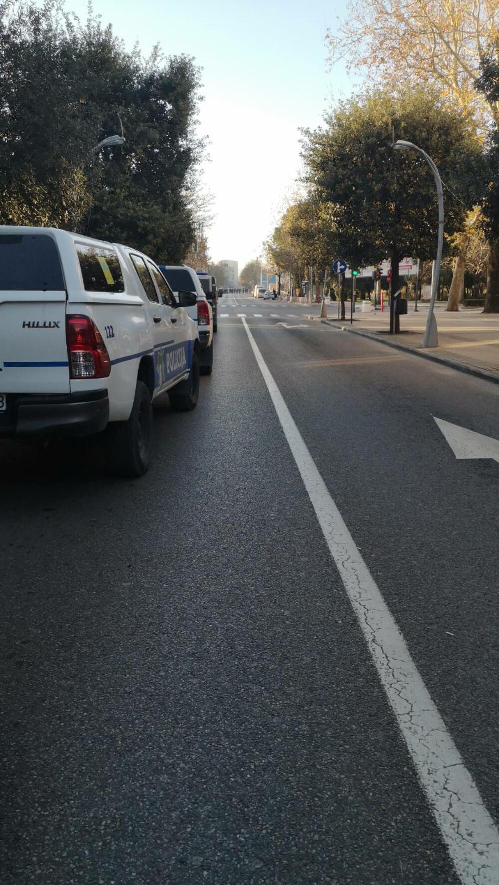 Policija na ulicama Podgorice