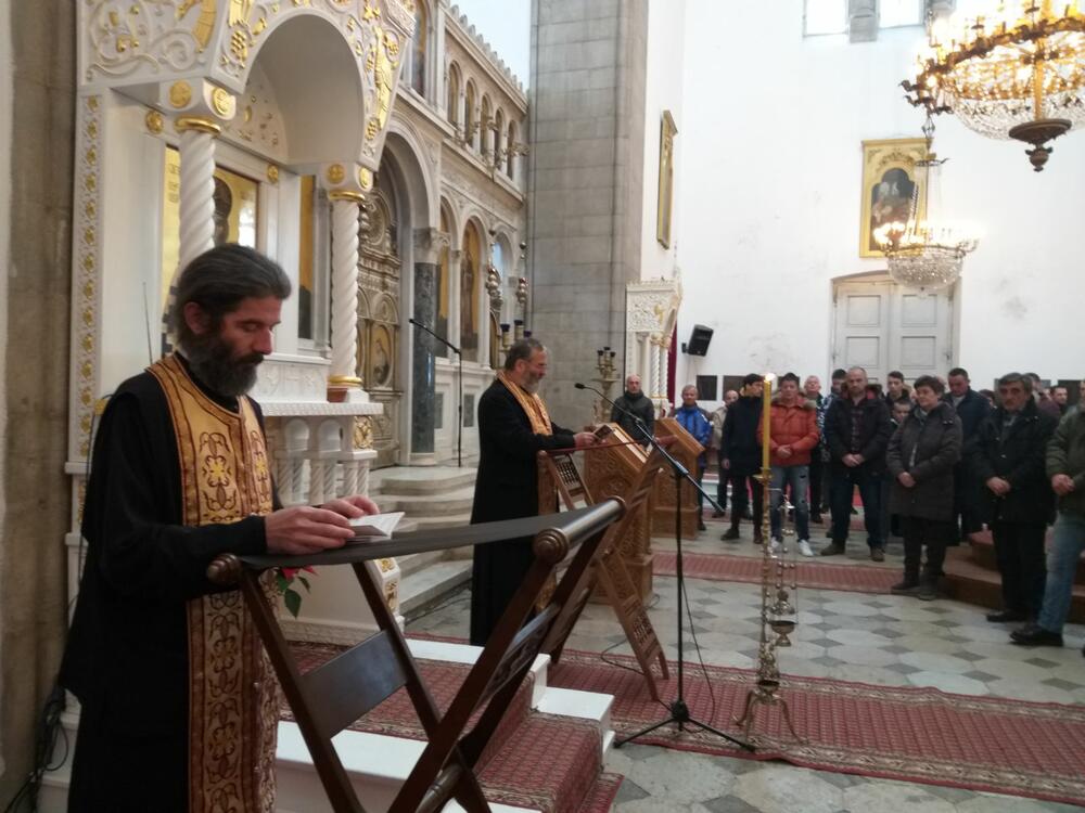 Detalj iz hrama Svetog Vasilija