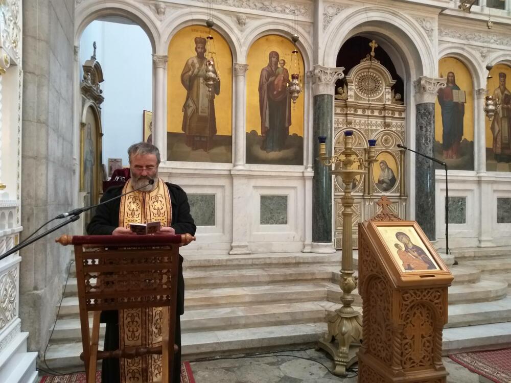 Detalj iz hrama Svetog Vasilija