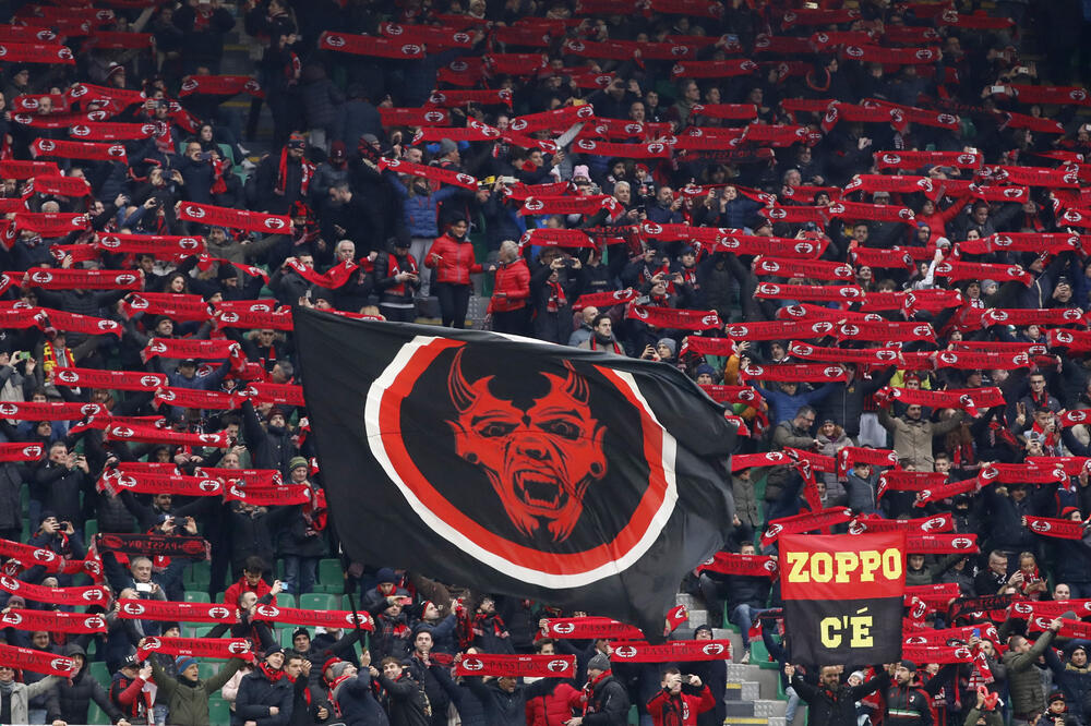 Navijači Milana, Foto: AP