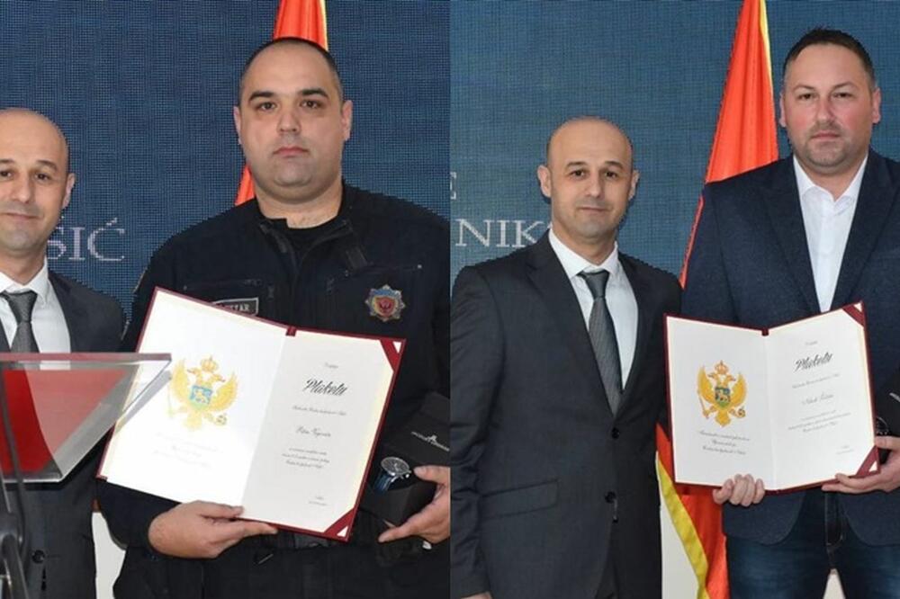 Nagrađeni policajci, Foto: Privatna arhiva