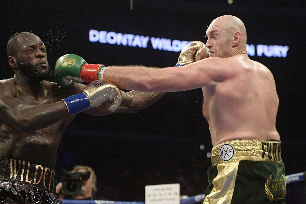 Sa meča Vajlder - Fjuri, Foto: AP