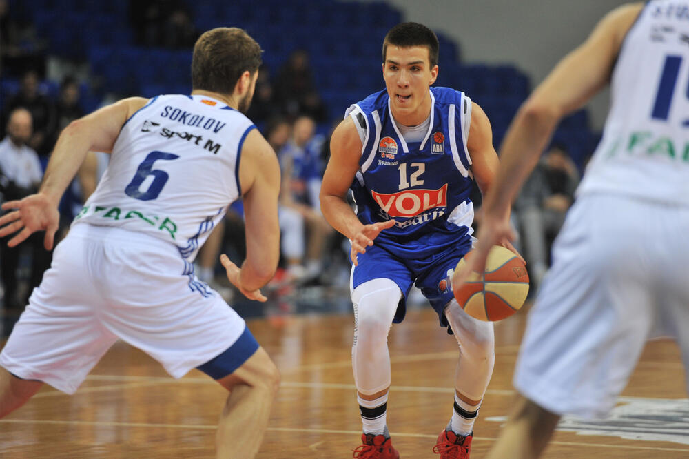 Bogdan Bojić (Sutjeska) u vrijeme dok je igrao za Budućnost, Foto: SAVO PRELEVIC