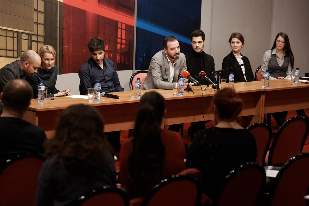 Sa jučerašnje konferencije za novinare, Foto: Duško Miljanić