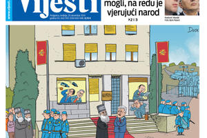 Naslovna strana "Vijesti" za. 29. decembar 2019.