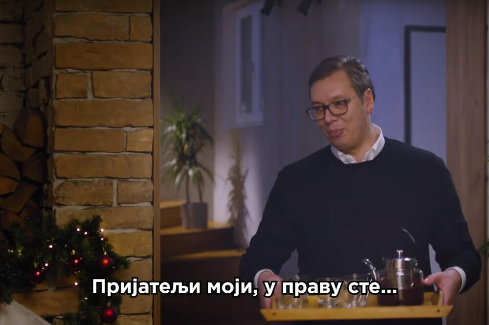 Vučić u spotu, Foto: Screenshot