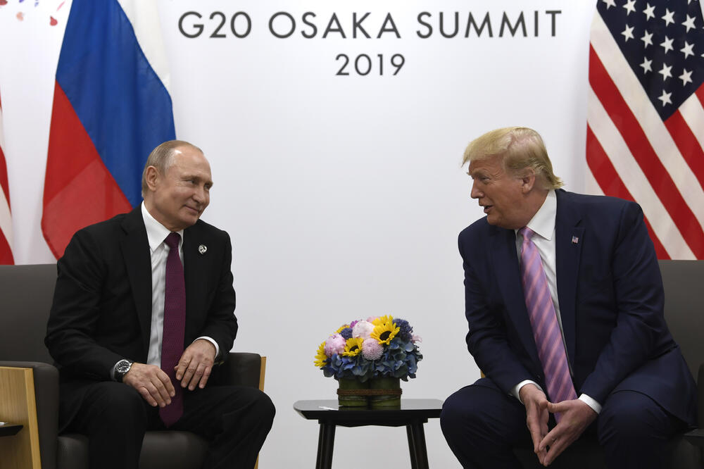 Putin i Tramp, Foto: Susan Walsh/AP, Susan Walsh/AP