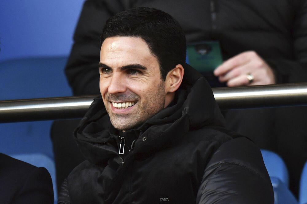 Arteta, Foto: Beta/AP, Anthony Devlin, Anthony Devlin