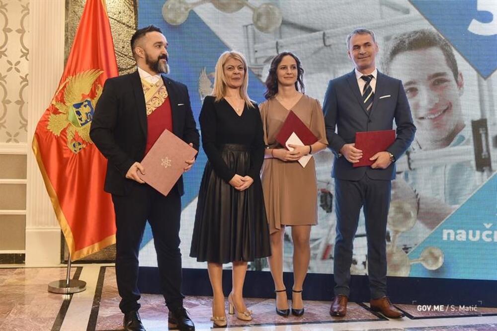 Ivanovićeva kompanija proglašena za inovatora godine: Sa dodjele nagrada Ministarstva nauke, Foto: Saša Matić