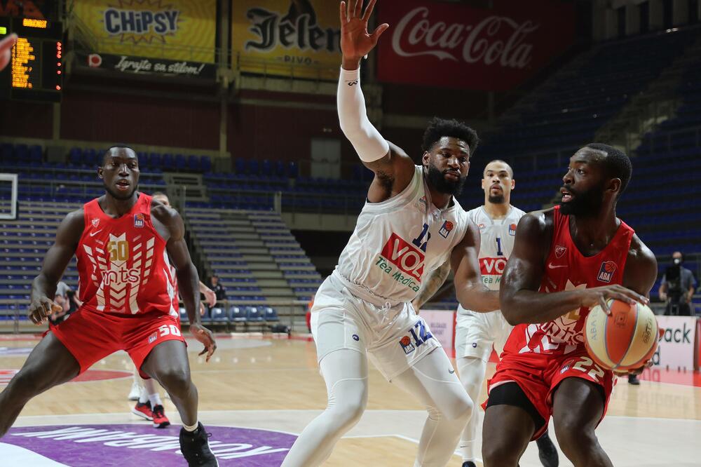 Sa utakmice Crvena zvezda - Budućnost Voli, Foto: BETAPHOTO/BRANISLAV BOZIC