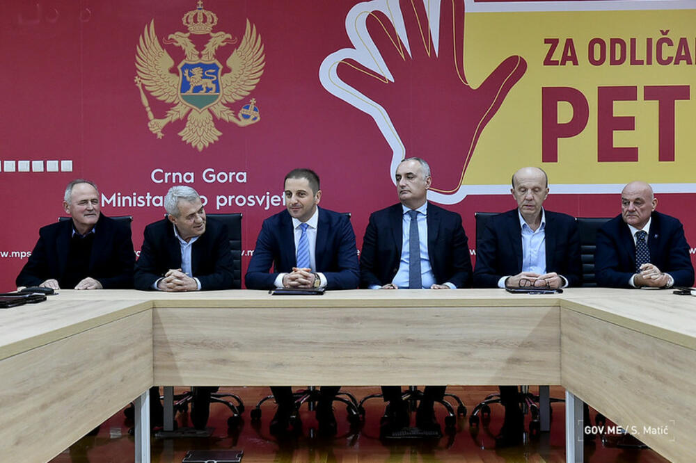 Sastanak u Ministarstvu prosvjete, Foto: SasaMatic