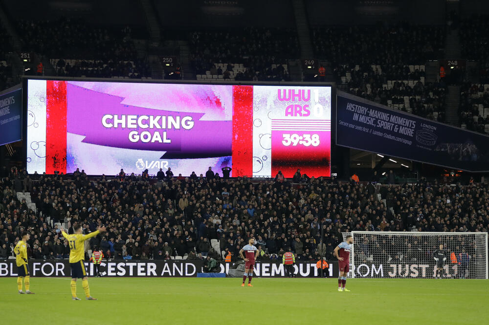 Detalj sa jednog od mećeva Premijer lige, Foto: AP