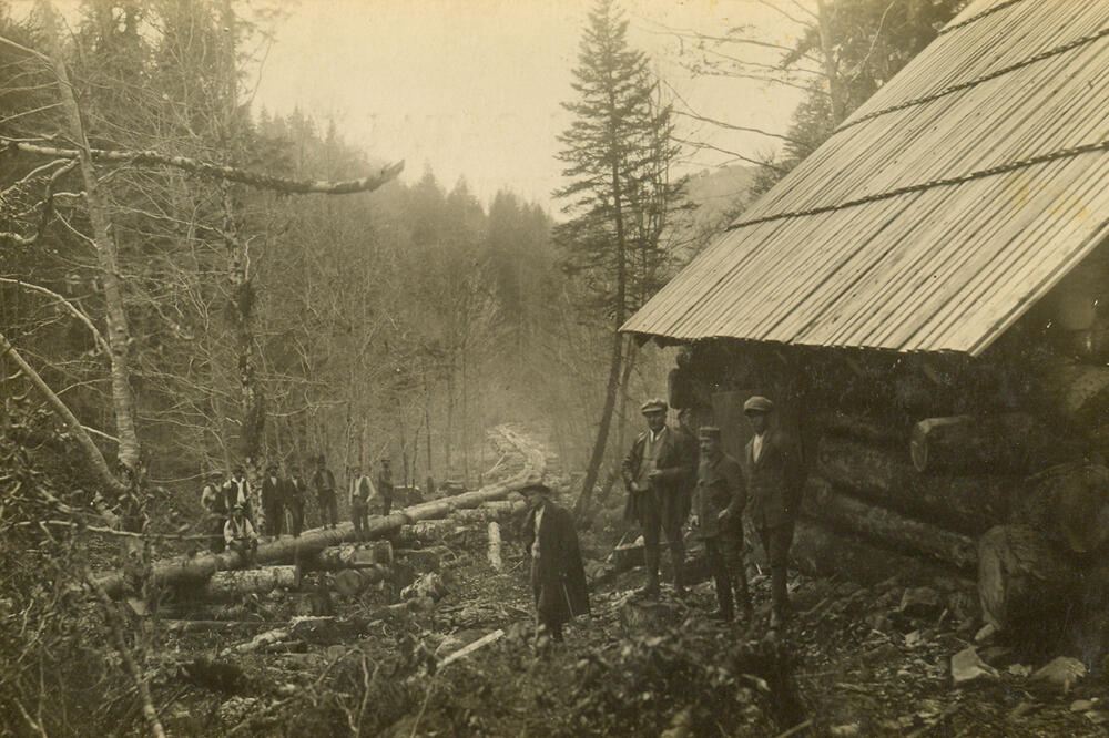 Koliba za radnike u Morači braće Marić, Foto: Sss