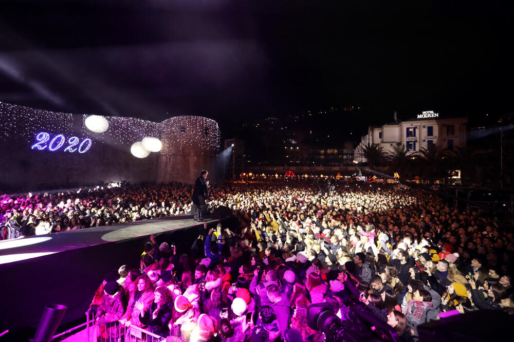 Novogodišnji nastup Zdravka Čolića u Budvi, Foto: TO Budva