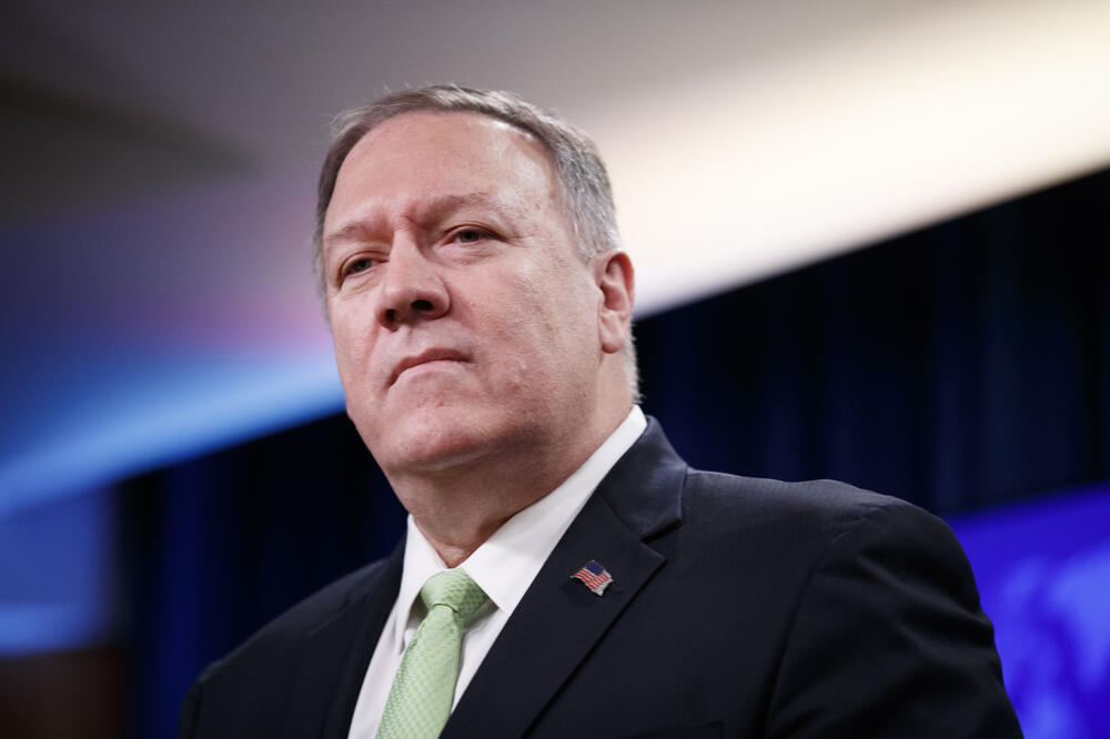 Šef Stejt departmenta, državni sekretar Majk Pompeo, Foto: AP