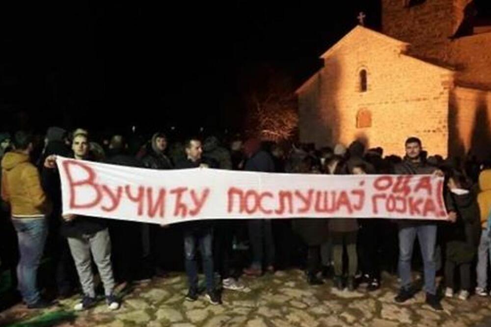 Poruka Vučiću Berane, Foto: Čitalac Vijesti