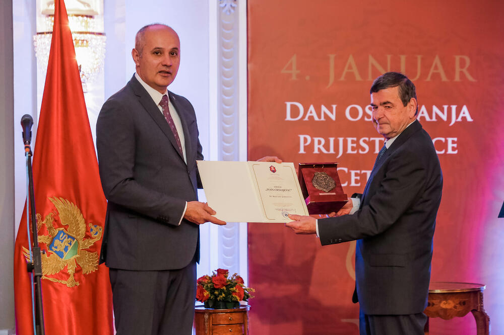 Dodjela Povelje Ivan Crnojević, Foto: Novak Abamovic