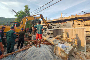 Kambodža: Srušio se pansion u izgradnji, 36 osoba poginulo