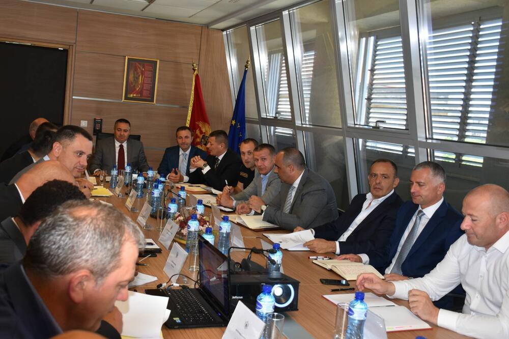 Sa kolegijuma Uprave policije, Foto: Uprava policije