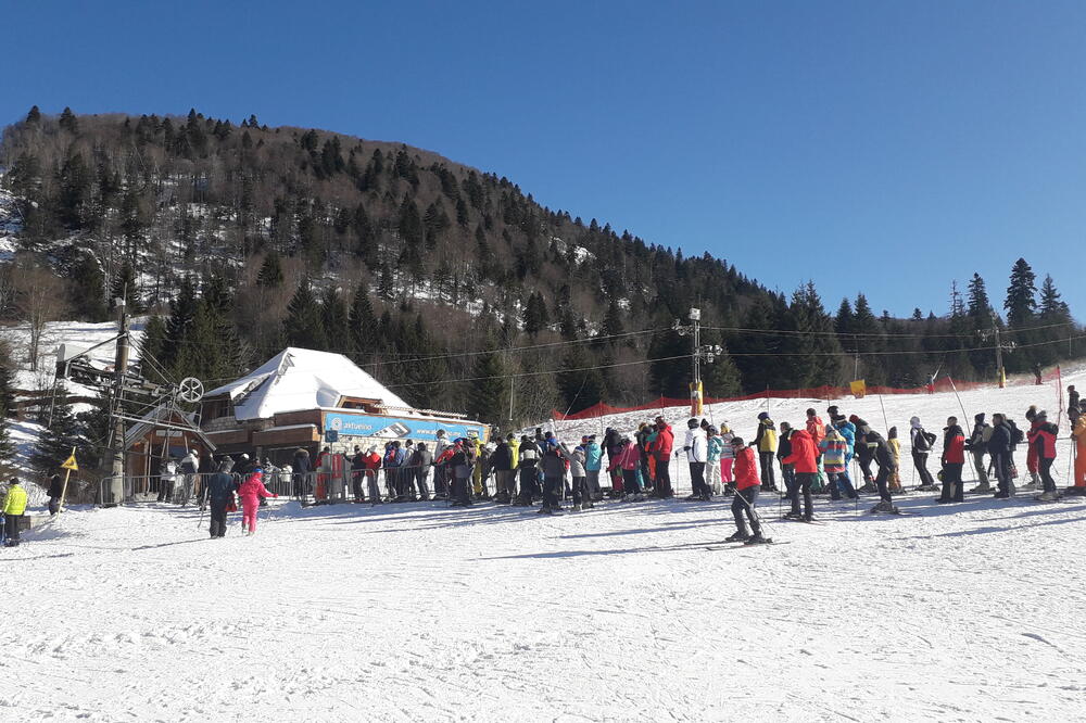 Skijanje samo na jednoj stazi: “Kolašin 1450”, Foto: Dragana Šćepanović