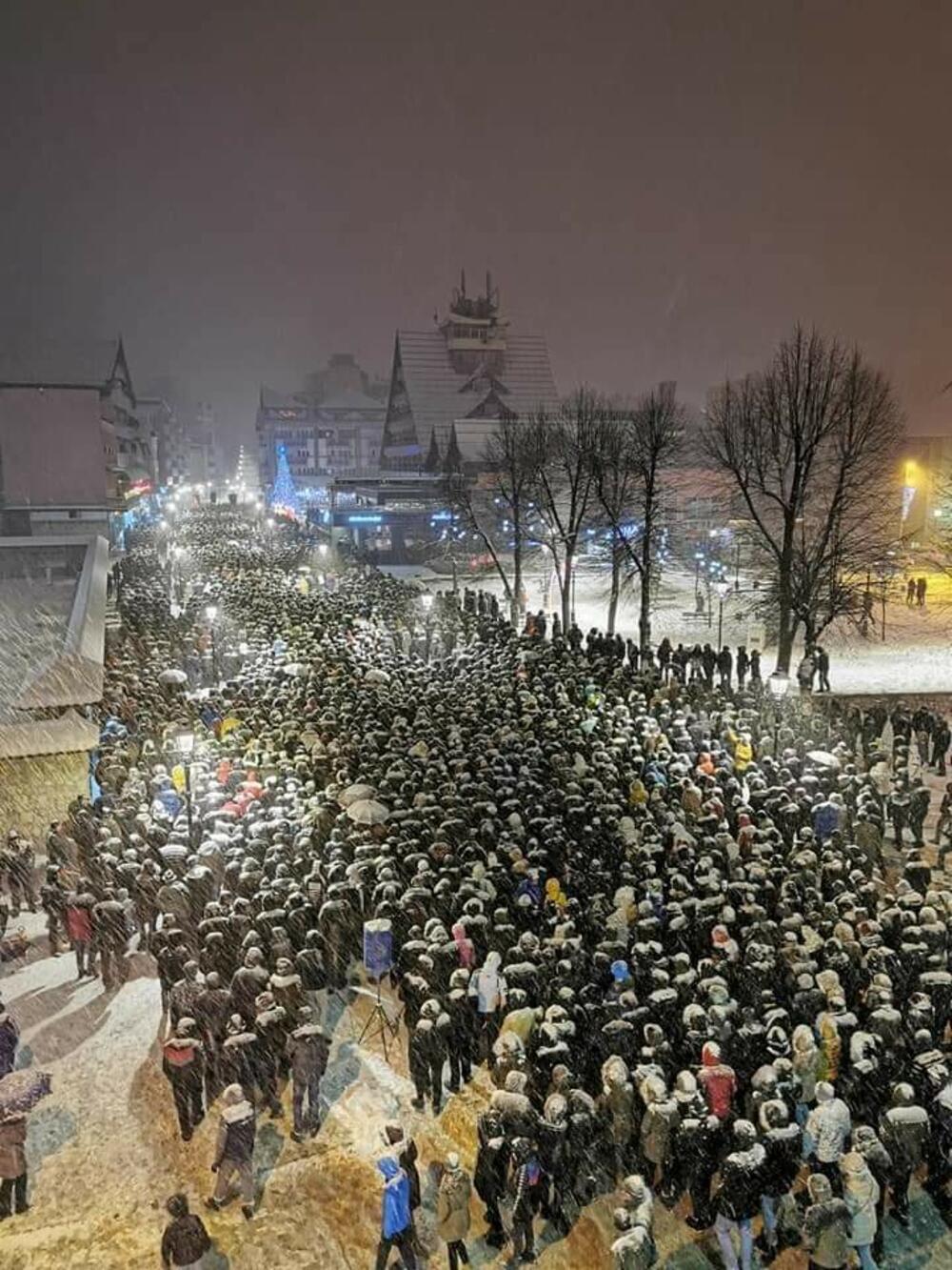 Sa litije u Pljevljima