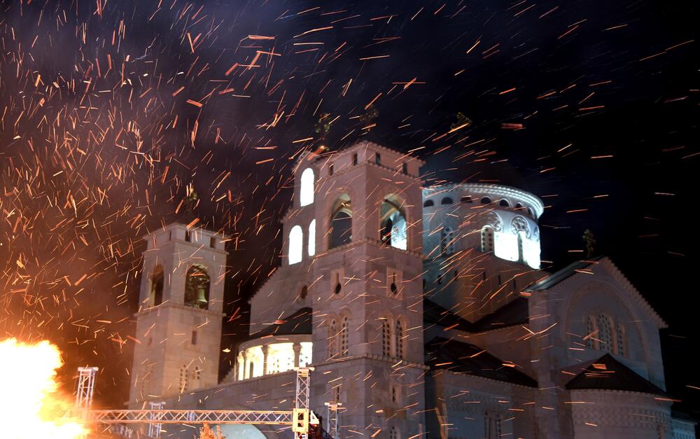 Večeras ispred Hrama u Podgorici