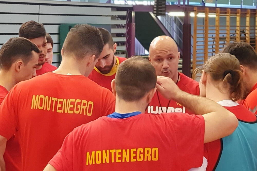 Rukometaši Crne Gore na treningu u Zreču, Foto: RSCG