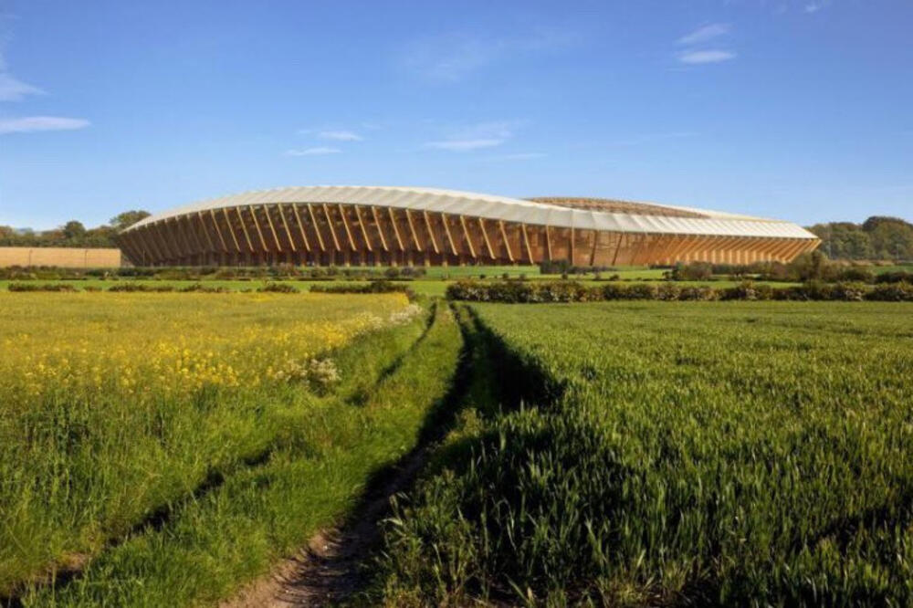 Projektovani dizajn novog stadiona Forest Grina, Foto: Twitter