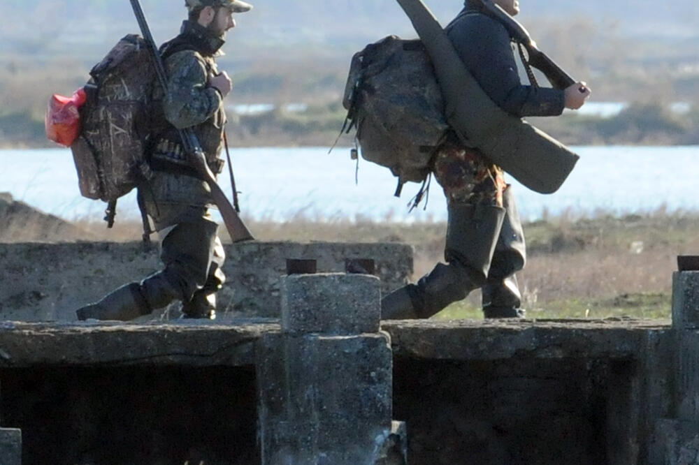 Lovci svojevremeno u Solani, Foto: Vesko Belojević