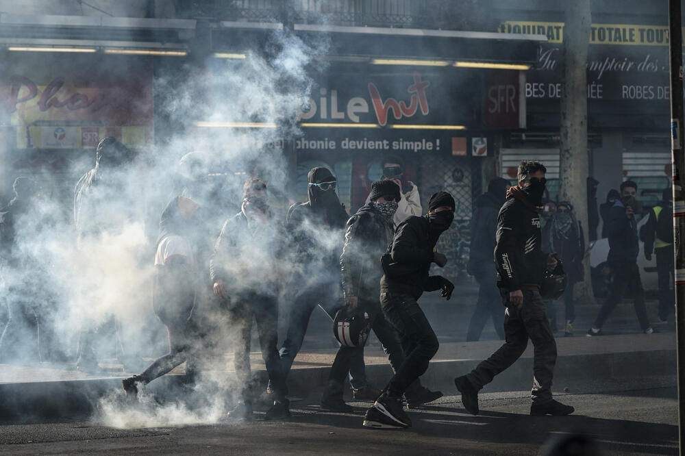 Protesti u Francuskoj, Foto: BETA