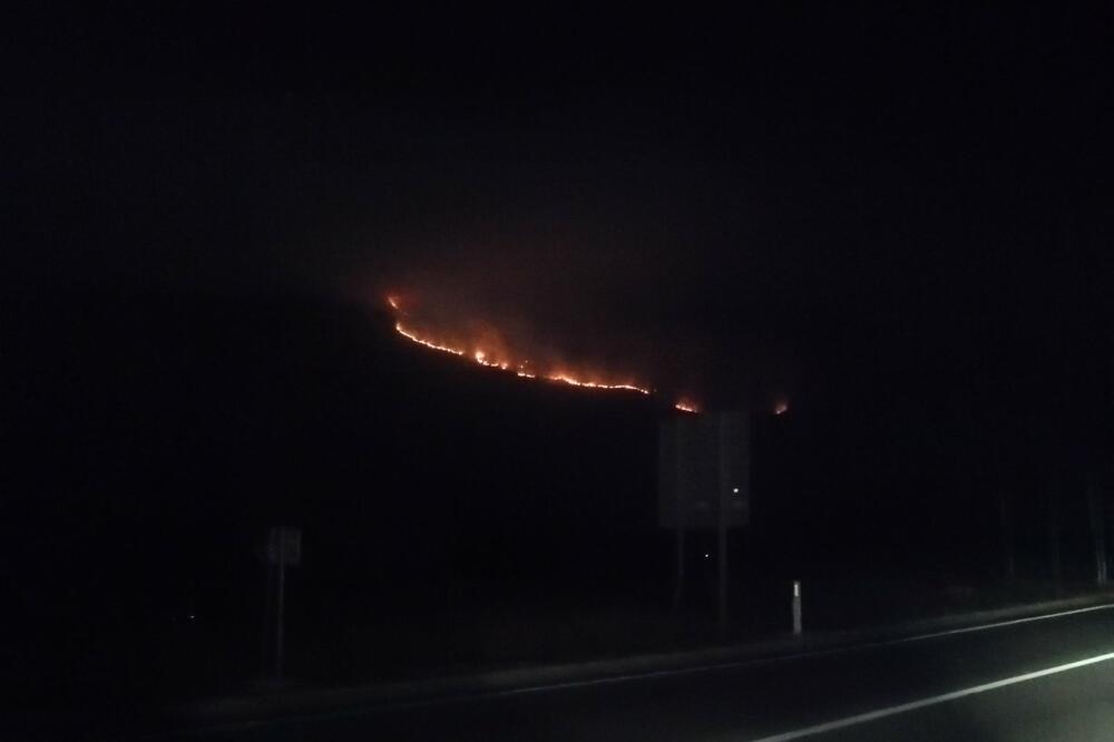 Požar Garač, Foto: Čitalac "Vijesti"