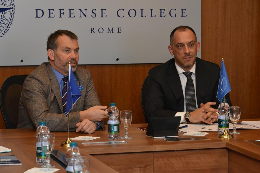 Ivanović u Rimu, Foto: Vlada CG