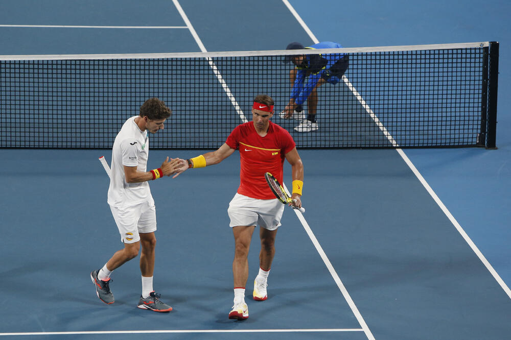 Nadal i Karenjo Busta, Foto: AP