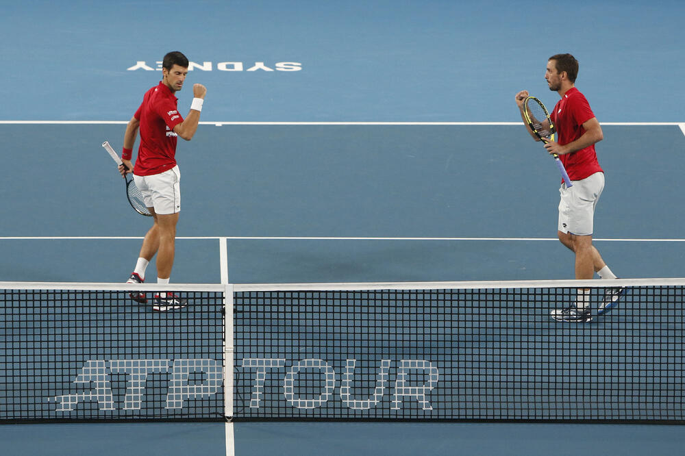 Đoković i Troicki, Foto: AP