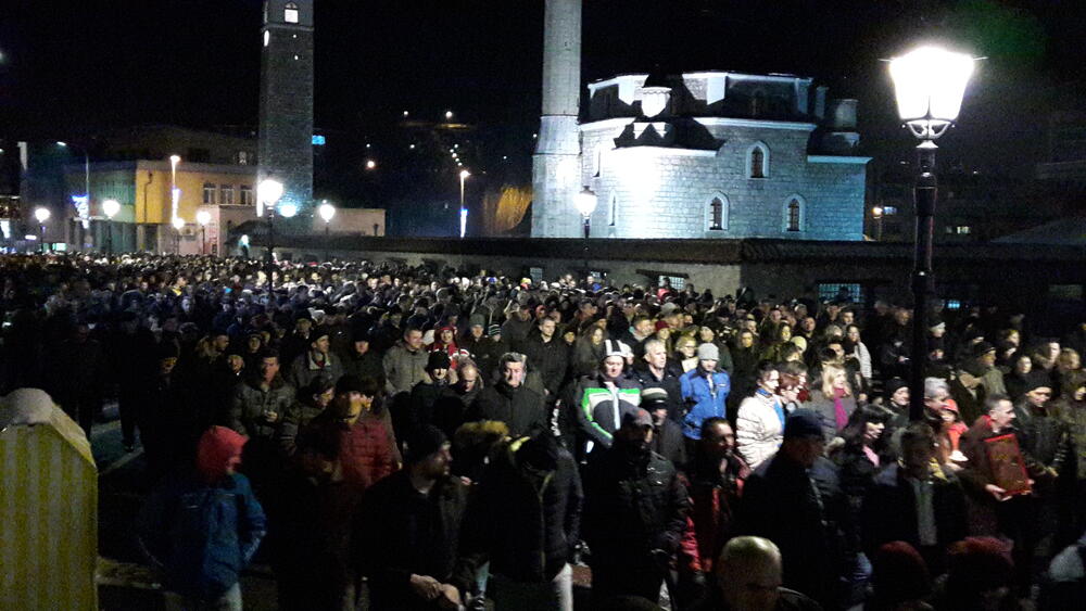 Sa litije u Pljevljima