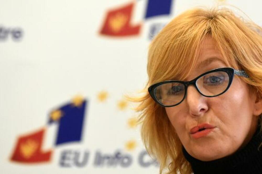 Generalna sekretarka DPNCG Mila Radulović, Foto: Boris Pejović