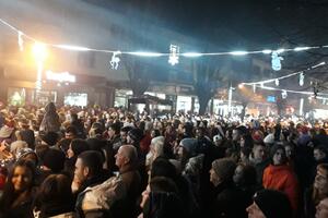 Više hiljada Beranaca na otvorenom dočekalo pravoslavnu Novu godinu