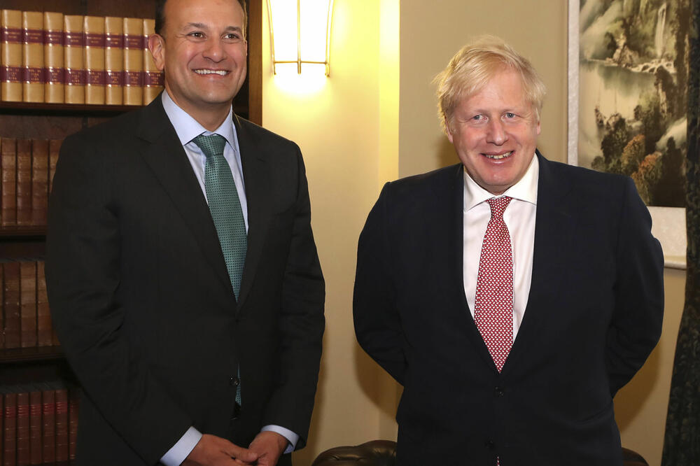 Leo Varadkar sa Borisom Džonsonom, Foto: BETA