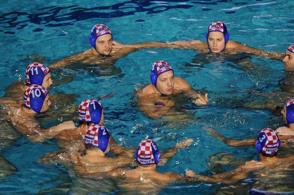 Hrvatski vaterpolisti, Foto: BETAPHOTO/BRANISLAV BOZIC/EV