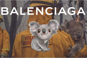 Balenciaga: Humanitarna mini kolekcija za spašavanje koala